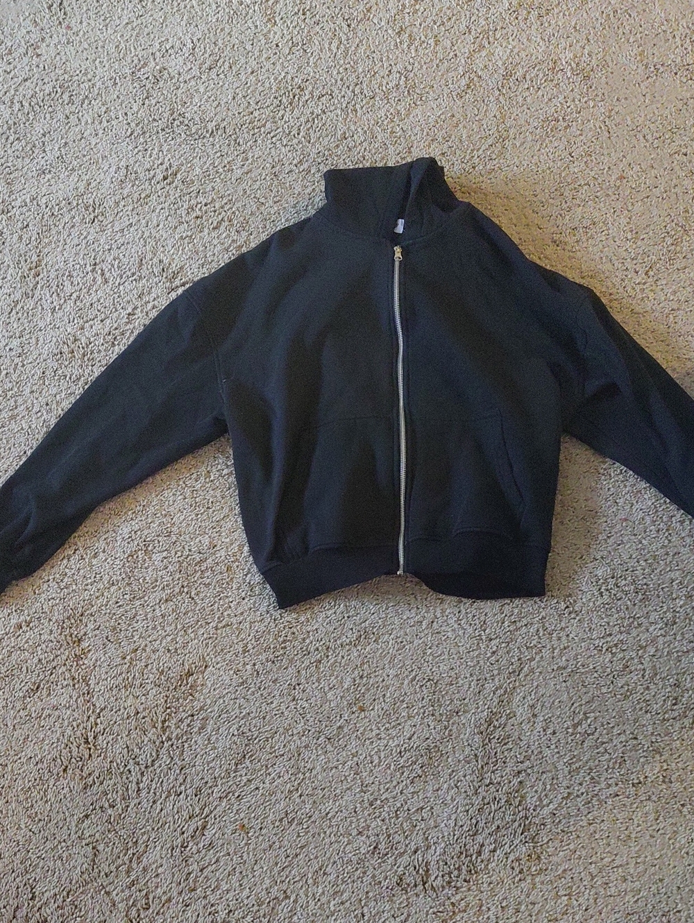 Ross Black Zip Up